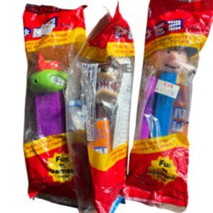 3 New Vintage Pez Dispensers
